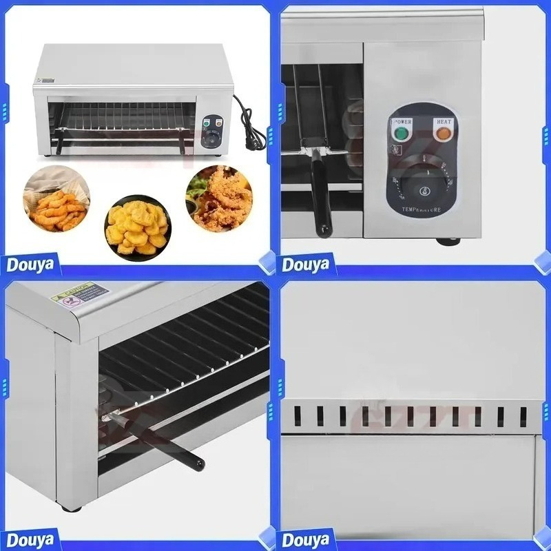เตาอบแซลามันเดอร์ไฟฟ้าแบบติดผน - Food Snacks Restaurant บทวิจารณ์และราคา