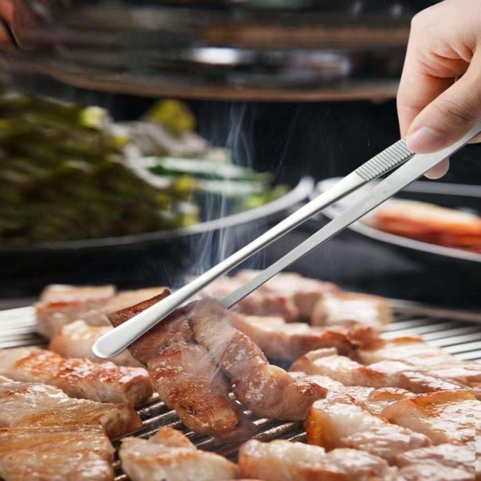 ที่คีบอาหาร ที่คีบโลหะ สำหรับท - Food Snacks Restaurant บทวิจารณ์และราคา