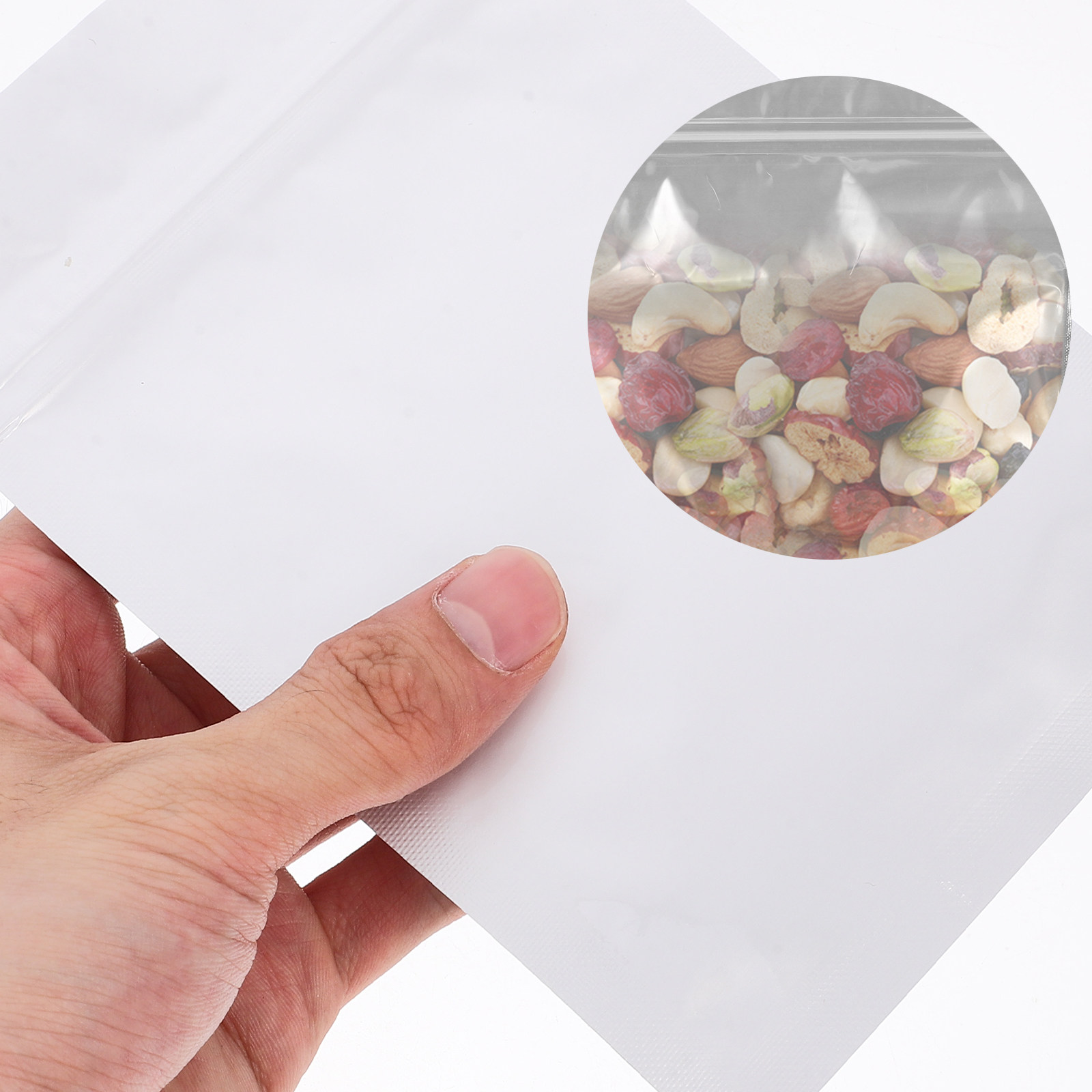 ถุงเก็บอาหารแบบปิดผนึกได้ 50 ช - Food Snacks Packaging บทวิจารณ์และราคา