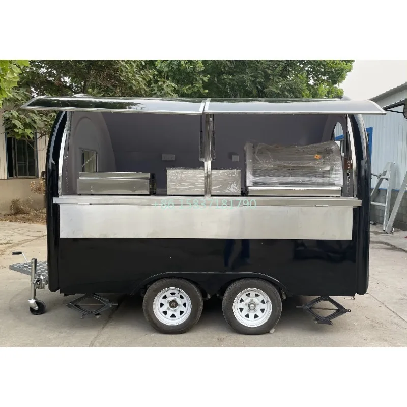 รถขายอาหารขนาดเล็กแบบเคลื่อนที - Food Truck With Snacks บทวิจารณ์และราคา