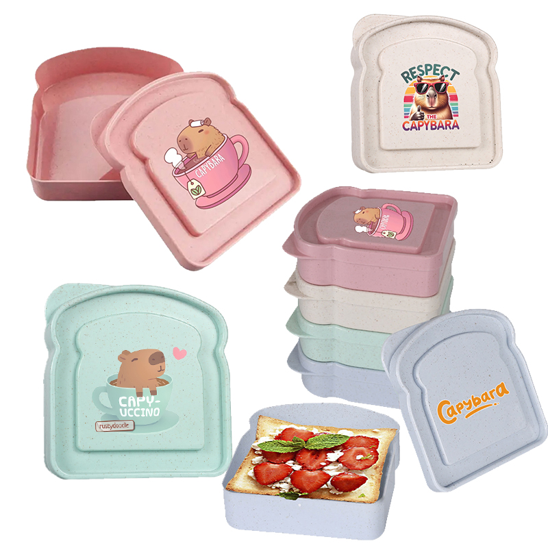 กล่องเก็บอาหารลายคาปิบารา สำหร - Food Snacks Packaging บทวิจารณ์และราคา