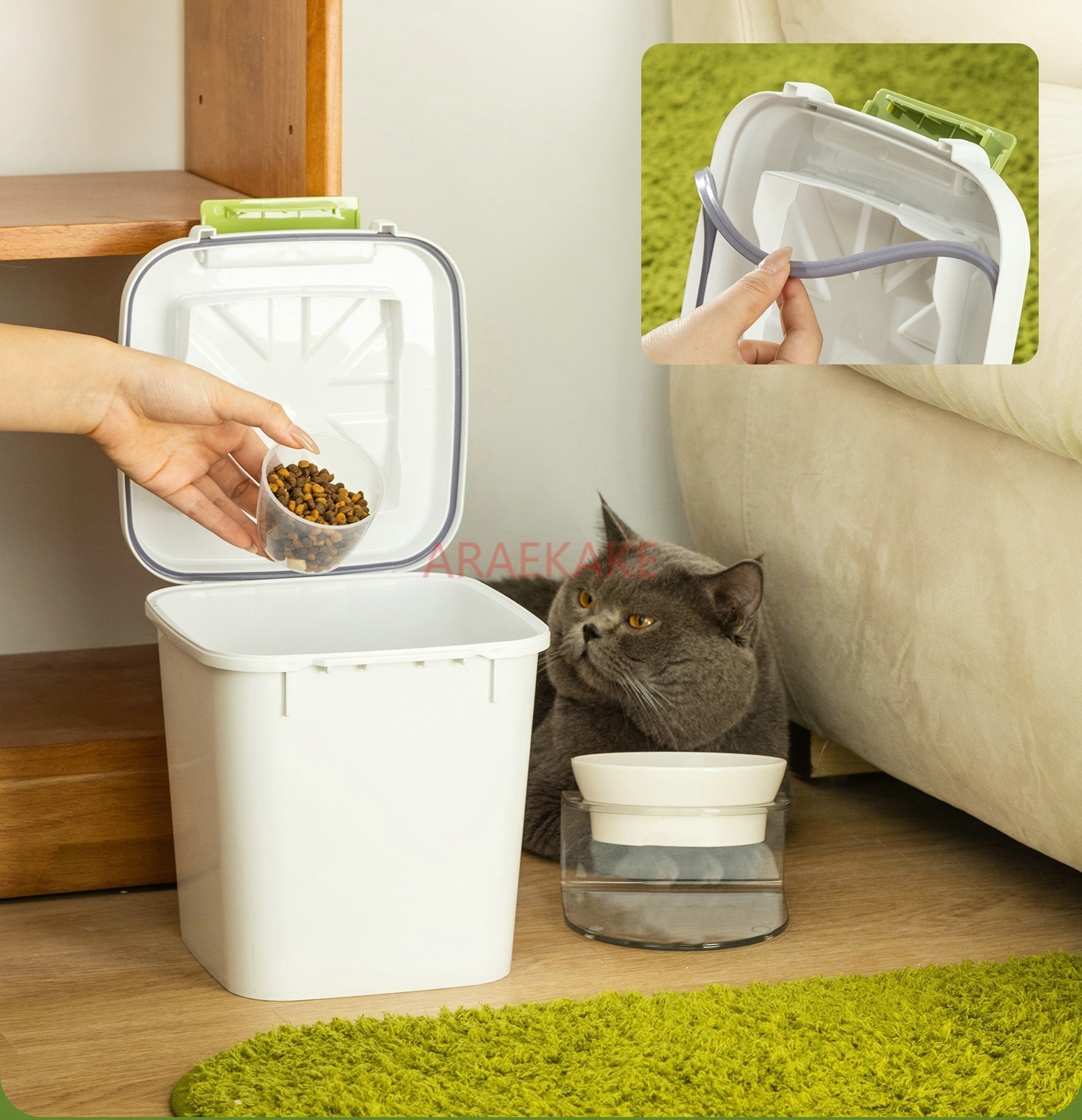 ถังอาหารแมว, ที่เก็บอาหารสุนัข - Food Snacks Items บทวิจารณ์และราคา