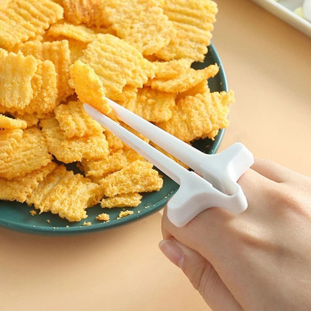ตะเกียบเสริมแบบหนีบสำหรับคนขี้ - Food Snacks To Eat บทวิจารณ์และราคา