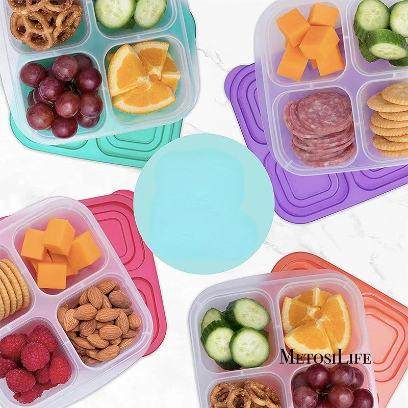พลาสติก Bento กล่องขนมนํากลับม - Food Prep Snacks บทวิจารณ์และราคา