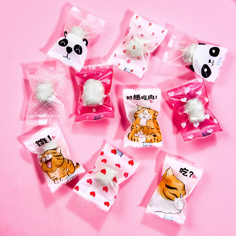 AQ 100ชิ้น/ล็อตการ์ตูนแมวน่ารั - Food Snacks For Baby Shower บทวิจารณ์และราคา