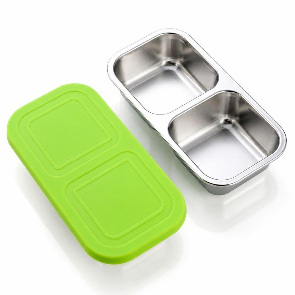 กล่องใส่อาหารแบบพกพา สแตนเลส 3 - Food Prep Snacks บทวิจารณ์และราคา