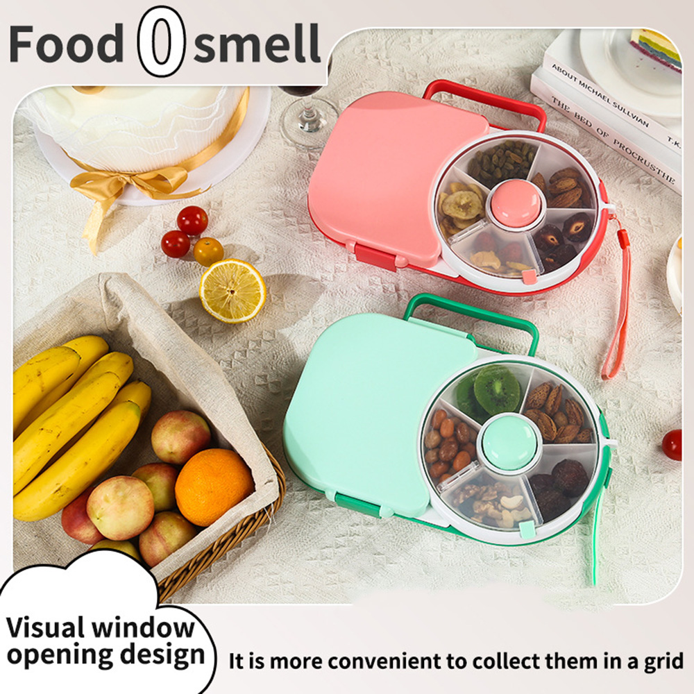 กล่องใส่ขนมแบบหมุนได้ ปิดสนิท  - Soft Food Snacks Kids บทวิจารณ์และราคา
