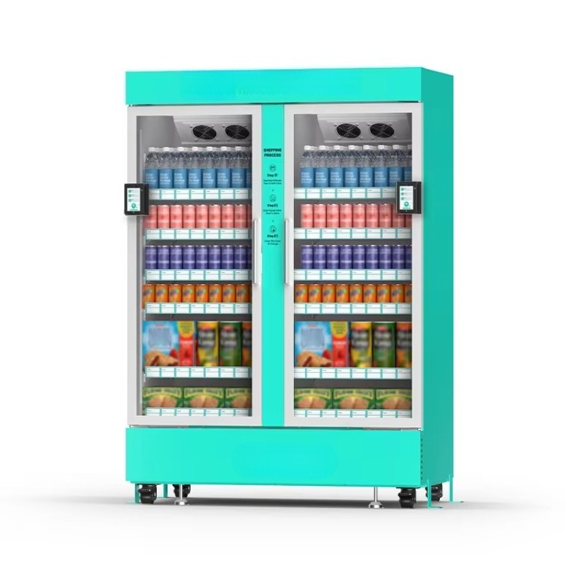 ตู้จำหน่ายสินค้าอัจฉริยะ AI รุ - Food Snacks To Sell บทวิจารณ์และราคา