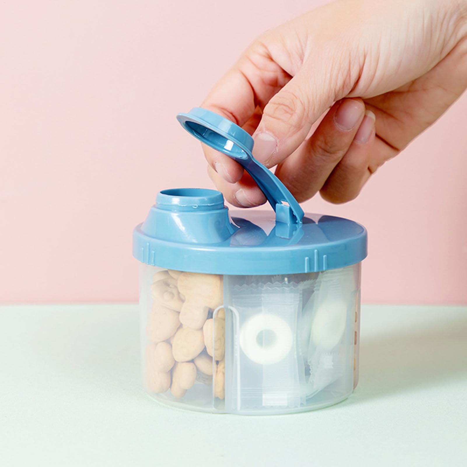 9.4x6 ซม. กล่องใส่นมผงแบบพกพา  - Food Snacks Easy บทวิจารณ์และราคา