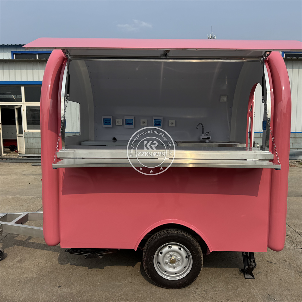 รถพ่วงขายอาหารเคลื่อนที่แบบกำห - Food Truck With Snacks บทวิจารณ์และราคา