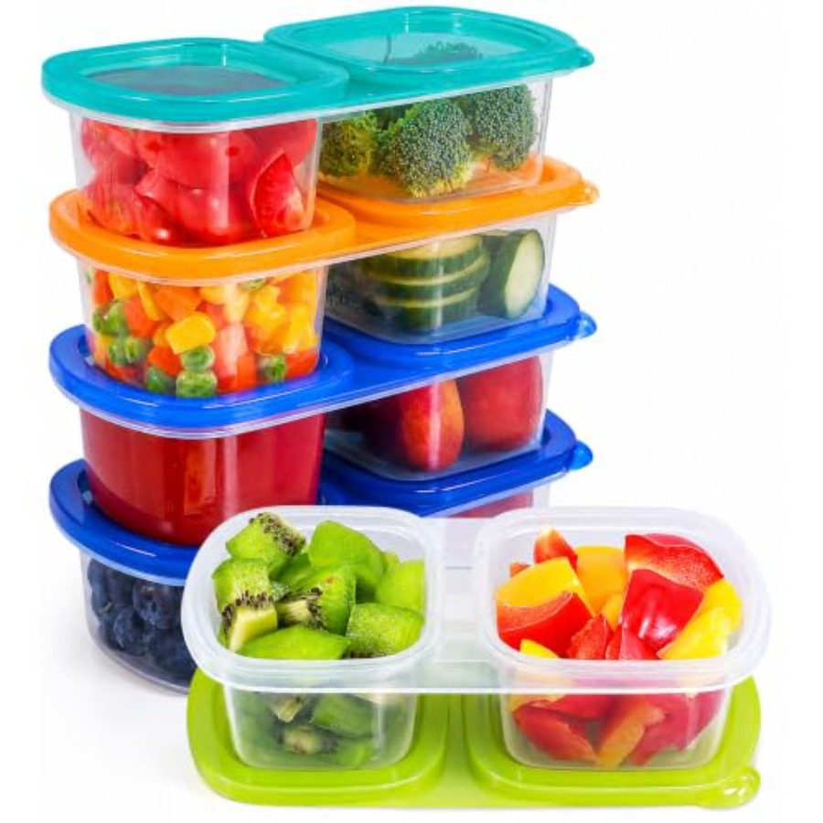 ชุดกล่องใส่อาหารว่างแบบใช้ซ้ำไ - Food Prep Snacks บทวิจารณ์และราคา