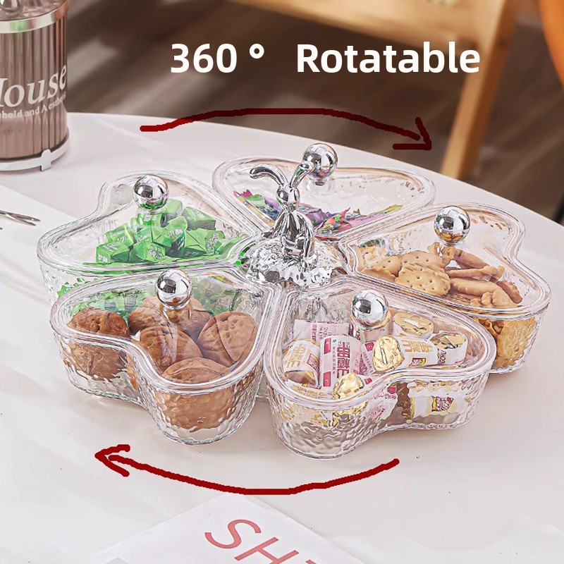 ถาดผลไม้หมุนได้สไตล์หรูหราทันส - Food Snacks Items บทวิจารณ์และราคา