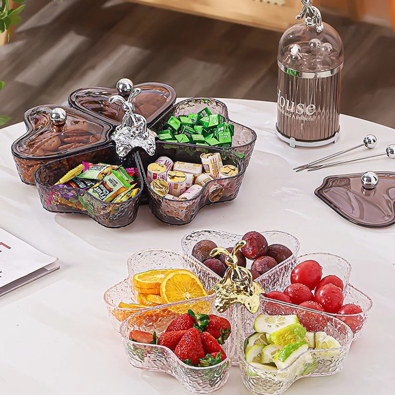 ถาดผลไม้หมุนได้สไตล์หรูหราทันส - Food Snacks Items บทวิจารณ์และราคา