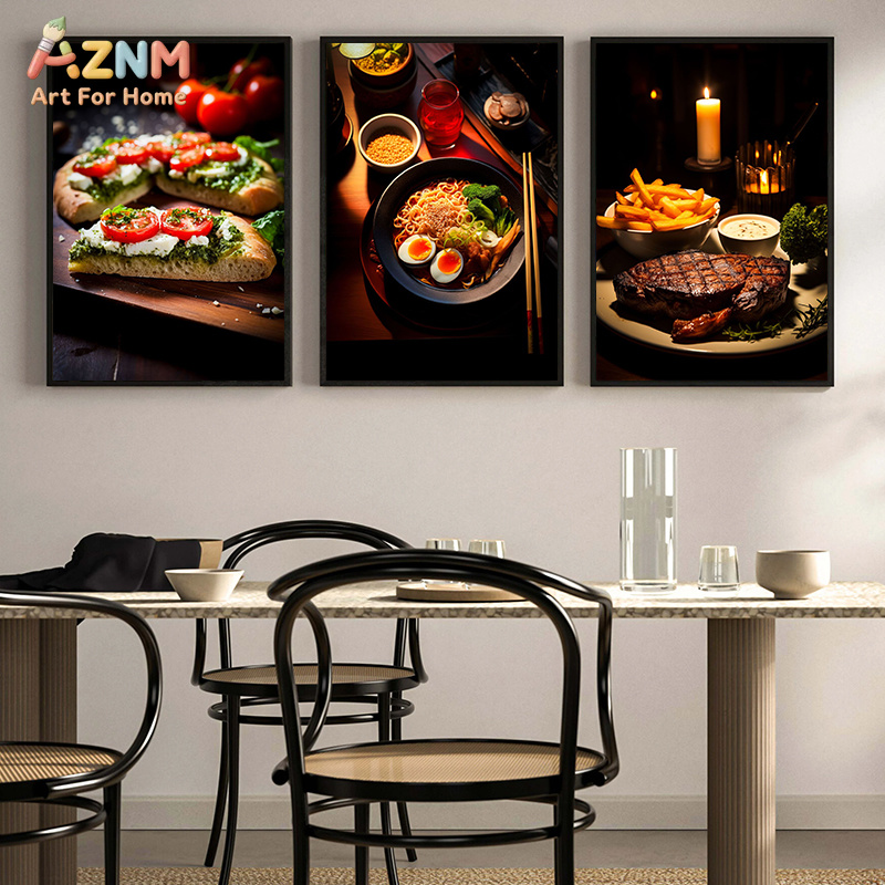 AZNM โปสเตอร์อาหารกูร์เมต์ ภาพ - Food Snacks Restaurant บทวิจารณ์และราคา