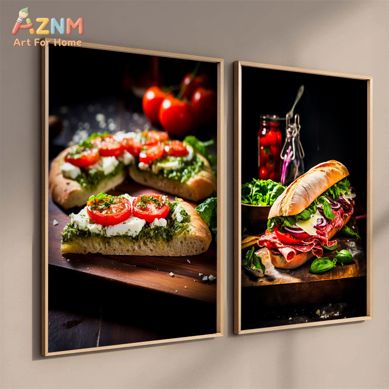 AZNM โปสเตอร์อาหารกูร์เมต์ ภาพ - Food Snacks Restaurant บทวิจารณ์และราคา