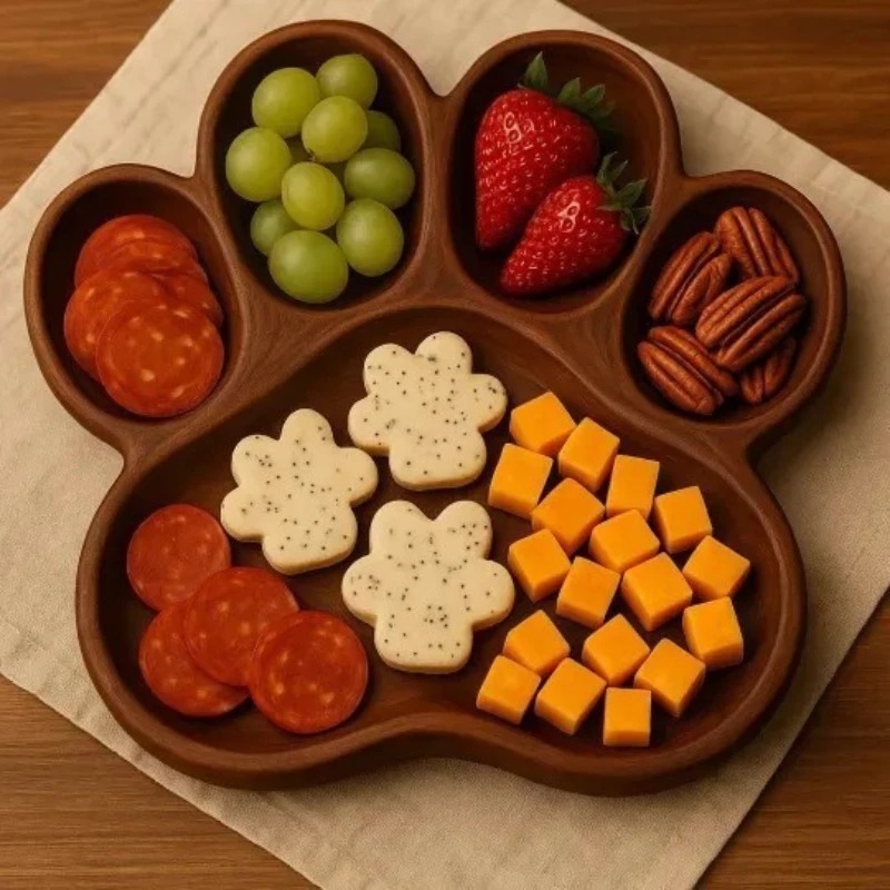 ถาดเสิร์ฟรูปปลาหมึกยักษ์ทำจากไ - Food Snacks Items บทวิจารณ์และราคา