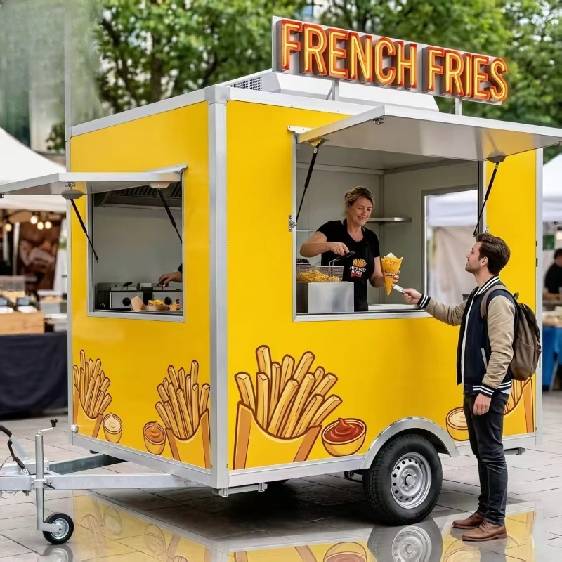รถเข็นขายอาหารเคลื่อนที่พร้อมล - Food Snacks To Sell บทวิจารณ์และราคา