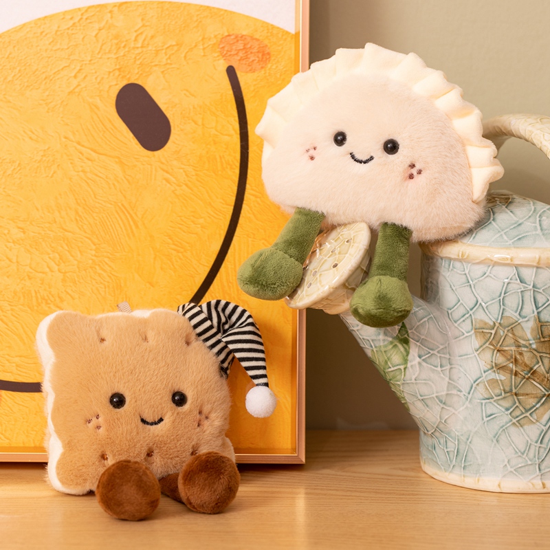 ชุดตุ๊กตาผ้าขนนุ่มรูปอาหารว่าง - Soft Food Snacks Kids บทวิจารณ์และราคา