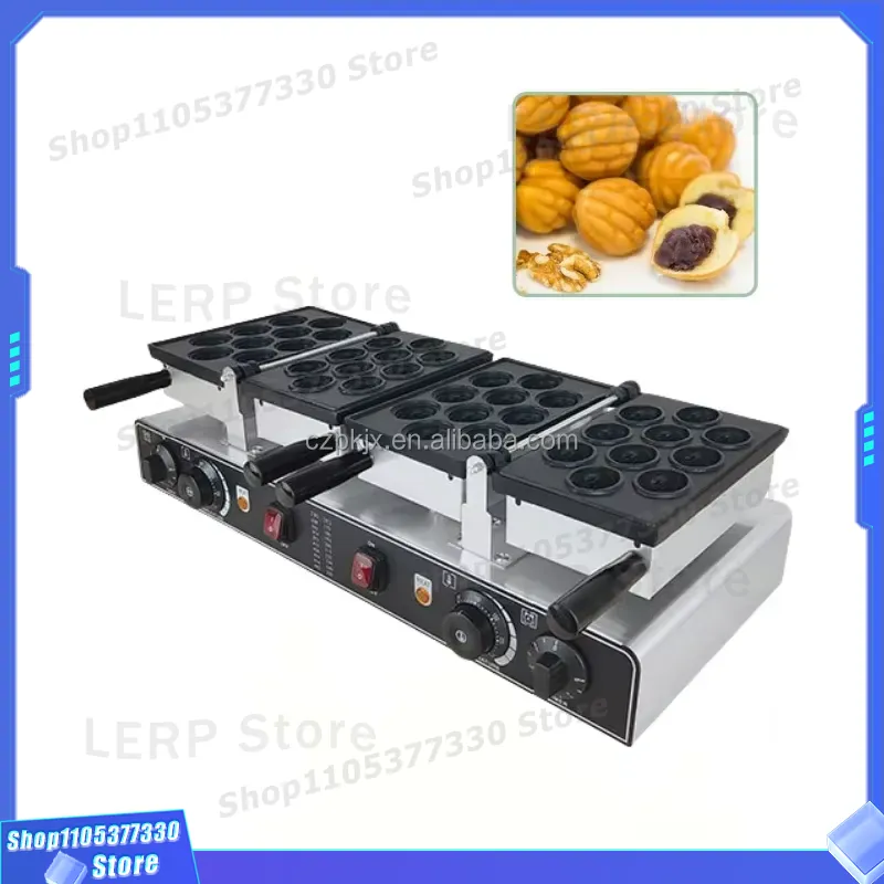 เครื่องทำขนมปังรูปทรงวอลนัทเชิ - Food Snacks Restaurant บทวิจารณ์และราคา