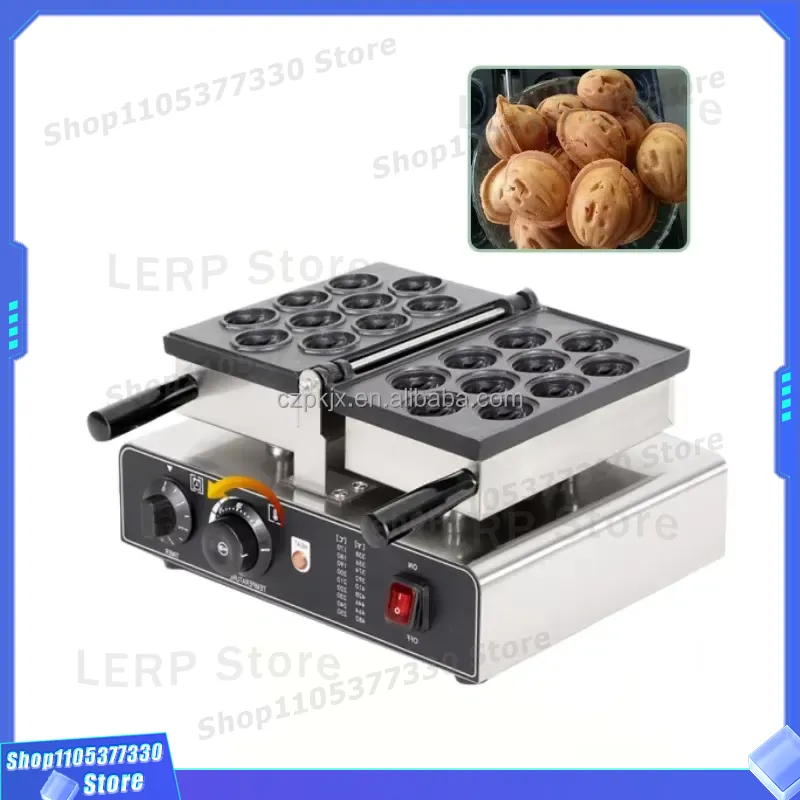 เครื่องทำขนมปังรูปทรงวอลนัทเชิ - Food Snacks Restaurant บทวิจารณ์และราคา