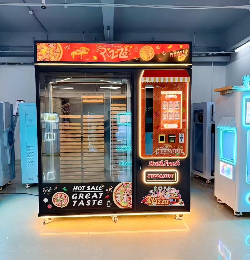 ตู้จำหน่ายพิซซ่าสำเร็จรูป แบบก - Food Snacks Corner บทวิจารณ์และราคา