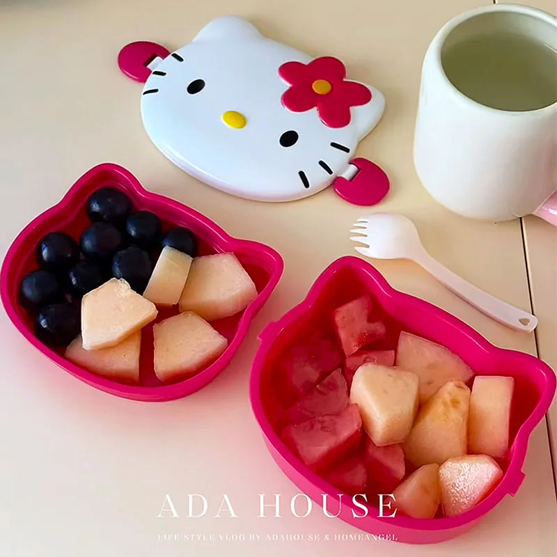 กล่องอาหารกลางวันรูปเฮลโลคิตตี - Food Snacks To Eat บทวิจารณ์และราคา