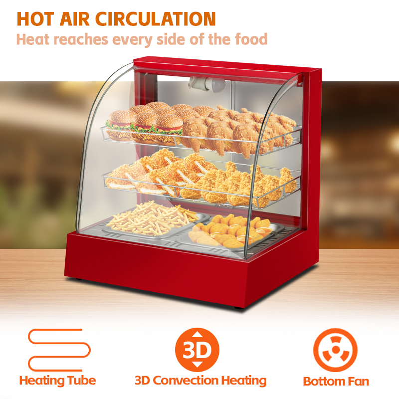ตู้โชว์อุ่นอาหารไฟฟ้าสำหรับร้า - Food Snacks Restaurant บทวิจารณ์และราคา