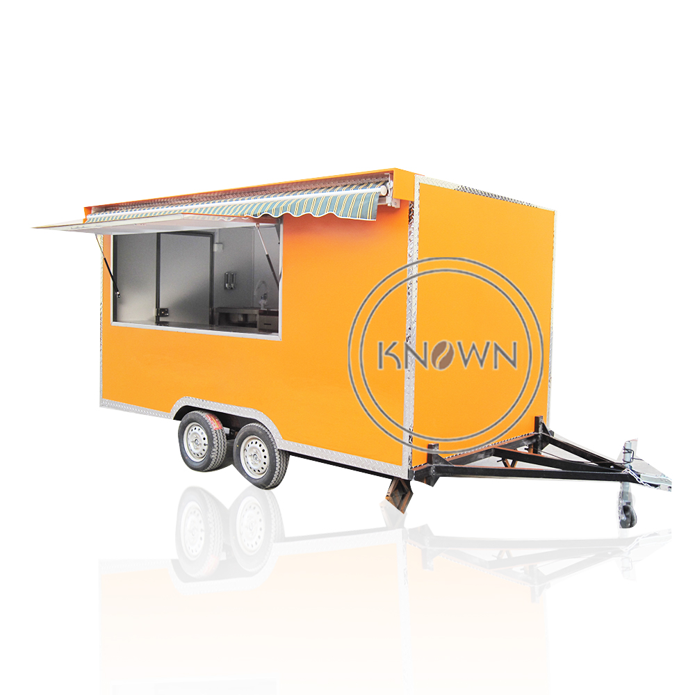 OEM มือถือคาราวานครัวรถบรรทุกอ - Food Truck With Snacks บทวิจารณ์และราคา