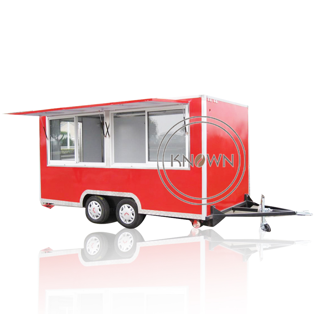 OEM มือถือคาราวานครัวรถบรรทุกอ - Food Truck With Snacks บทวิจารณ์และราคา