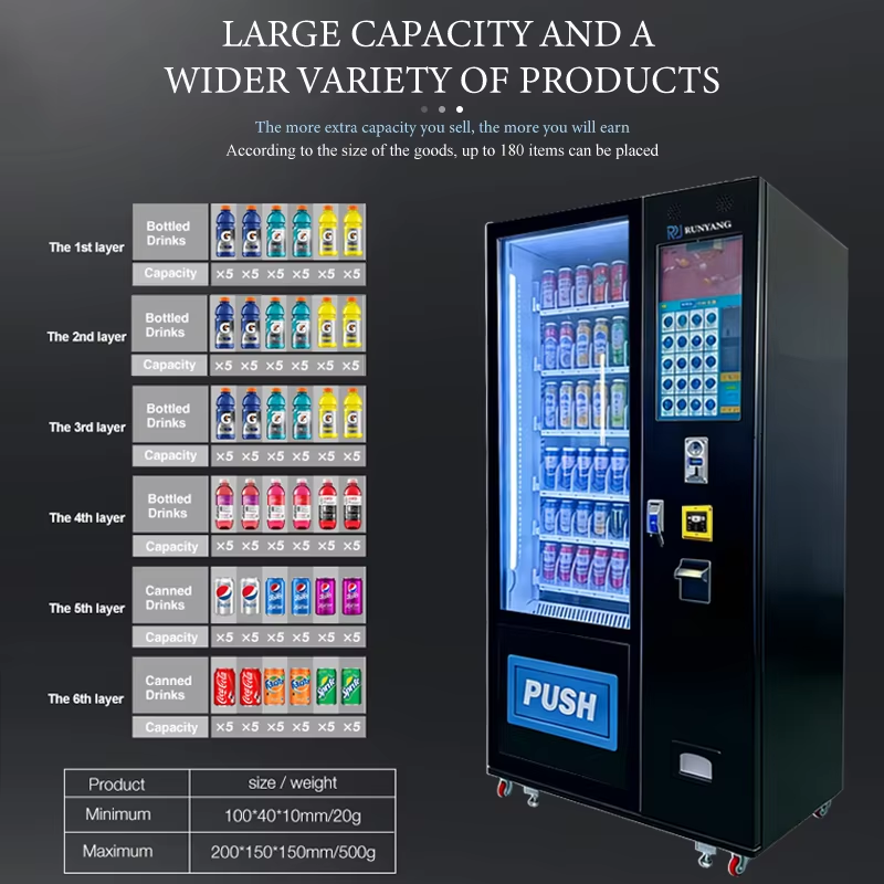 ตู้จำหน่ายสินค้าอัตโนมัติ RUNY - Food Snacks Items บทวิจารณ์และราคา